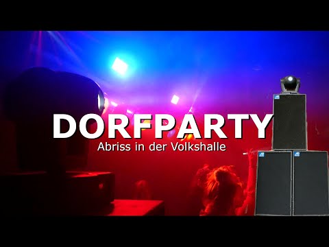 Dorfparty mit Audience Delight AD 32 | PA Anlagen Aufbau | Julianjustparty