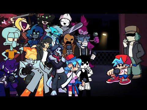 FNF Headache But Everyone Sings It (Headache but every turn a different character sings it)