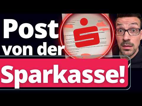 Breaking news: Debanking by Sparkasse! YouTubers affected!