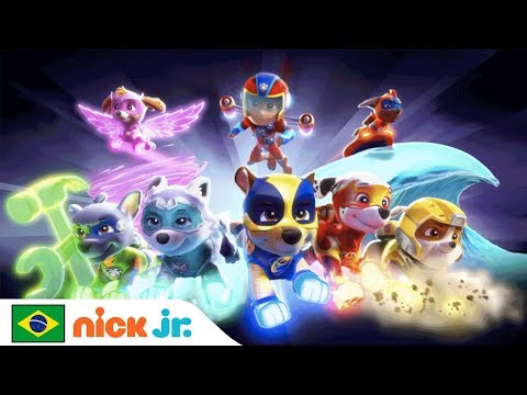 PAW Patrol’s Mighty Pups 🐾 Theme Song Music Video | Nick Jr.