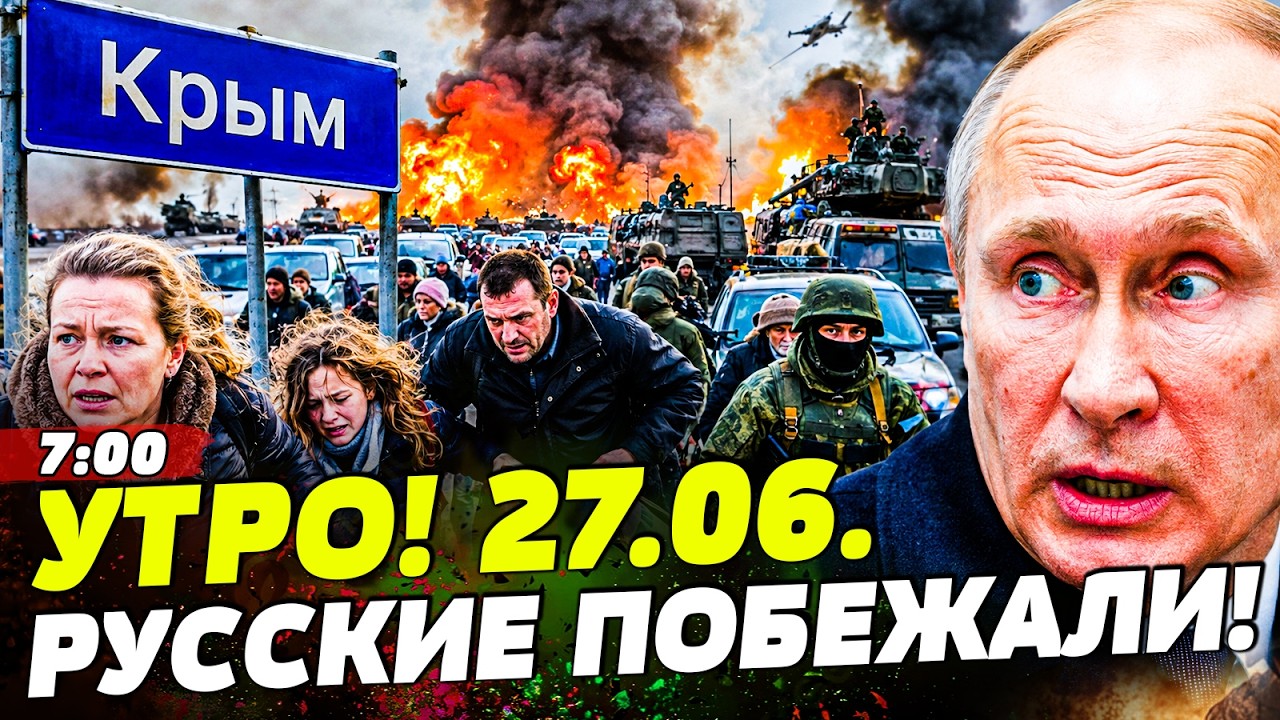 🤯РУССКИЕ ЭКСТРЕННО БЕГУТ ИЗ КРЫМА! ВСУ УСТРОИЛИ КОЛЛАПС: ОТОБРАЛИ У РФ ПОСЛ?
