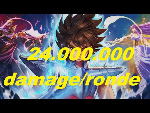 Saint Seiya Awakening: Boss Legion 24jt Damage/round
