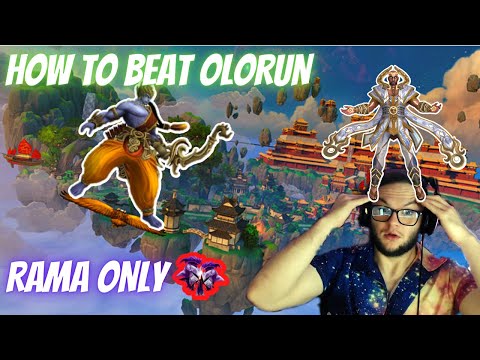 HOW TO BEAT OLORUN AS RAMA - SMITE SEASON 8 RANKED 1V1 DUEL