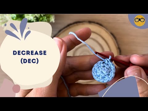 How to INVISIBLE DECREASE for amigurumi | Crochet tutorial for beginners