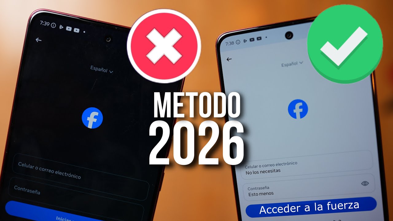 ✅ Cómo recuperar una cuenta de Facebook en 2026 sin contraseña, correo ni número de teléfono
