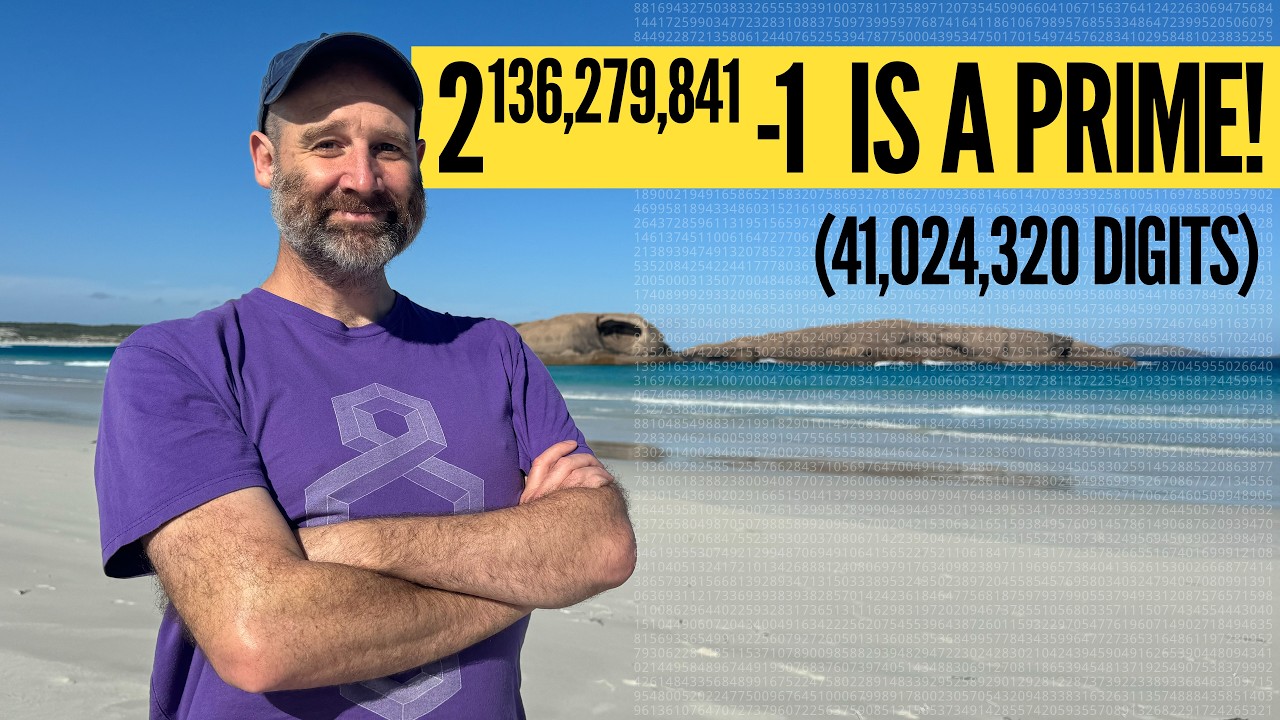 New largest prime number found! See all 41,024,320 digits.