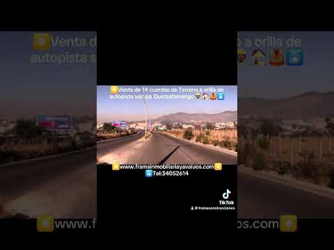 ✴️Venta de terreno en autopista los altos Salcaja ideal para desarrollo industrial 🦺👷🏾‍♂️🏠🚧🔑