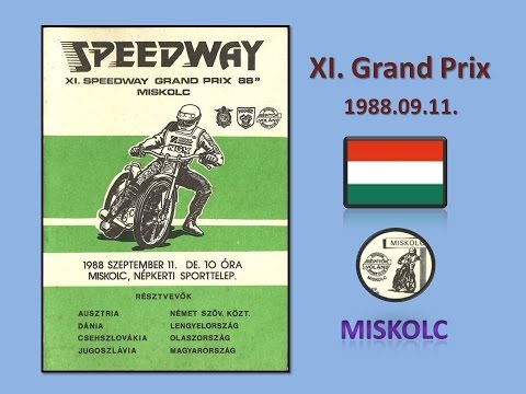 1988.09.11.XI.Speedway GP város nagydíja-Miskolc(HUN)