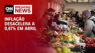 Vídeo: Inflação sobe 0,67% em abril com pressão de alimentos e medicamentos | LIVE CNN