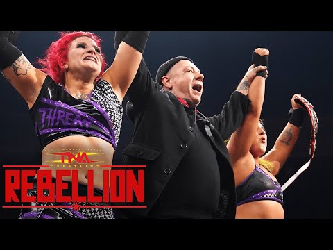 Rancid's Lars Frederiksen Leads Spitfire to Victory | TNA Rebellion 2024 Highlights