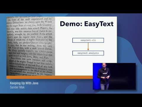 Keeping Up With Java - Sander Mak [Luminis DevCon 2019]