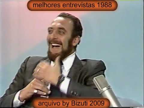 Luis Carlos Miele Jô Soares em 1988   Parte 1