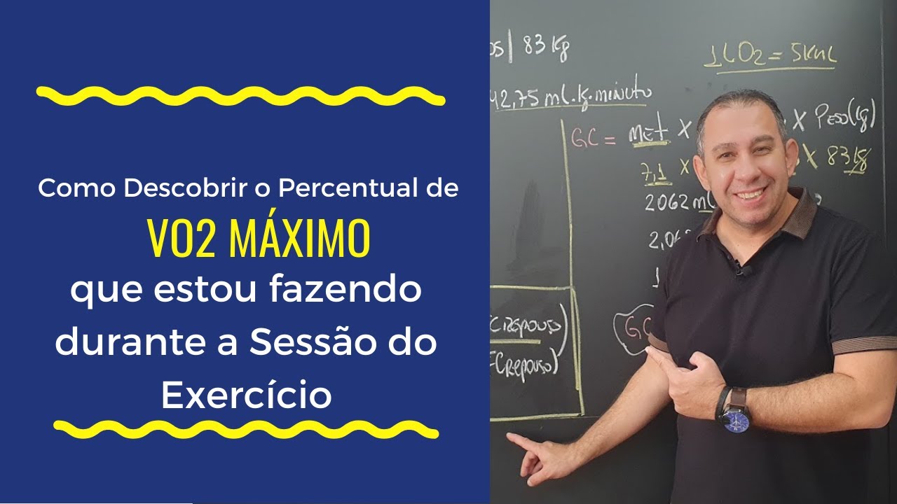 Como Descobrir o Percentual de VO2 máximo que estou fazendo durante a sessão de Treinamento