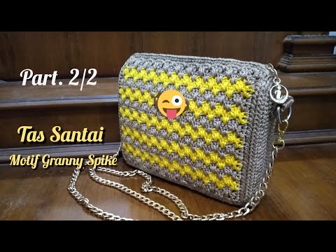 Tas Rajut Terbaru Model Modern Cara Membuat Tas Rajut Crochet Bag