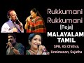 Rukkumani Rukkumani Thangamnee Thangamanee Roja 1992 Tamil Malayalam Song