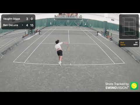 Men's 5.0 Singles Final With Player Commentary