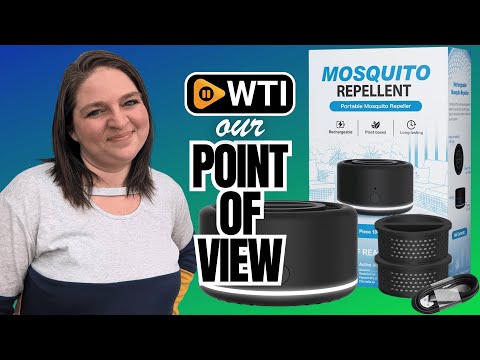Mosquito Repellent Rechargeable Portable Insect Repeller - WTI product video review