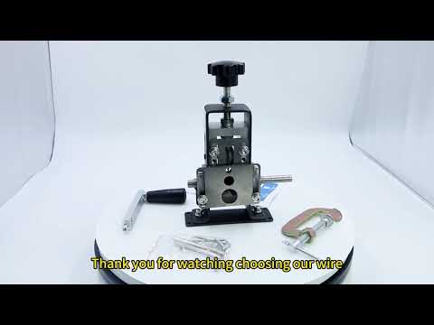 Manual wire stripping machine, free your hands and quickly strip wires