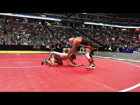 Greeley Central's Andrew Alirez dominates in state tournament Day 1