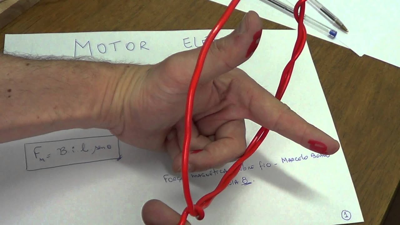 Motor elétrico - Eletricidade -  Prof. Marcelo Boaro