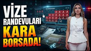 Vize Randevularını Kara Borsaya Düşürdüler: 370 Milyonluk Vurgun!