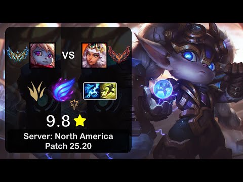 Poppy Jungle vs Qiyana - NA Challenger - Patch 25.20