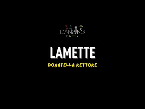 Donatella Rettore - Lamette (Testo/Lyrics Karaoke Style)