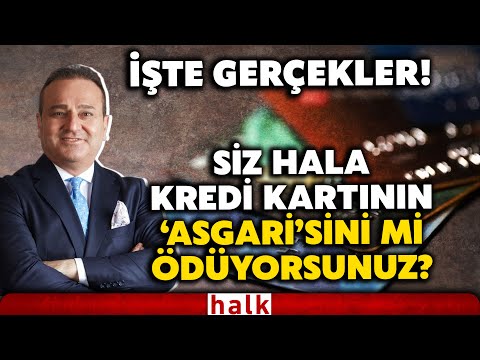 KREDİ KARTLARINDAKİ 'ASGARİ' DETAYI! Ekrem Açıkel anlattı! İşte Bankalardaki 90 gün detayı!