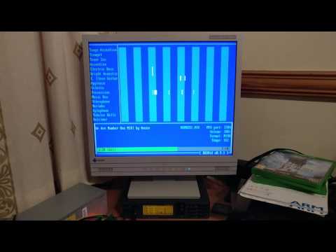 We Are Number One but it's a MIDI being played by a 486 PC in MS-DOS