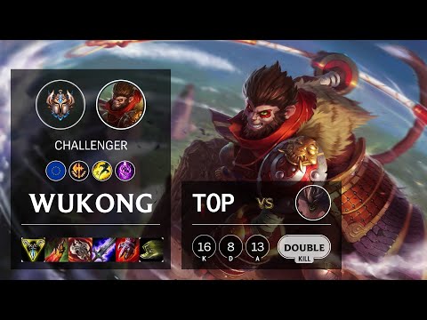 Wukong Top vs Malphite - EUW Challenger Patch 10.16