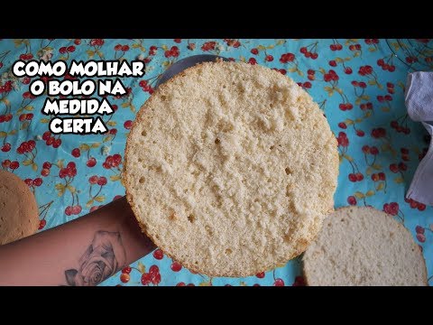 COMO MOLHAR O BOLO NA MEDIDA PERFEITA - Bru na Cozinha