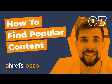How To Find Popular Content With Lots Of Backlinks And Social Shares OSEO 07