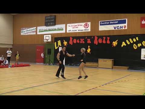 Lucy Wiedemaier & Andreas Meier (Teddybears Iserlohn),  16. Aller Cup, Finale A-Klasse Akrobatik