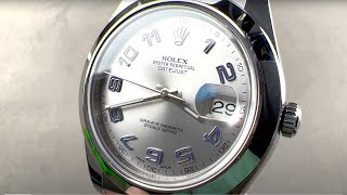 Rolex Datejust II Lavender Dial 116300 Rolex Watch Review