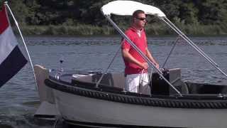 preview picture of video 'isloep 585 hollandboot Fahrvideo Sloepen.de'