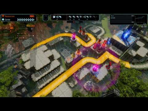 Defense Grid 2 - Mission 7 - Split Decision - Practice - Normal - Gold