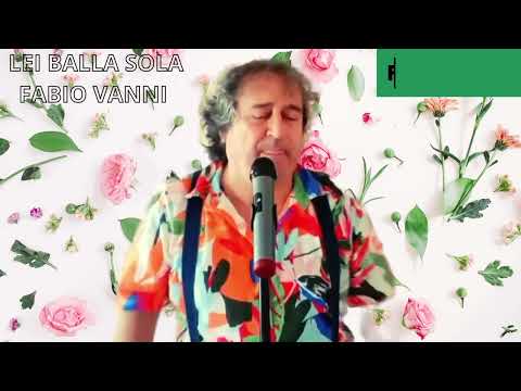 LEI BALLA SOLA -  FABIO VANNI#FABIOVANNI #singer #sanremofestival #italodisco