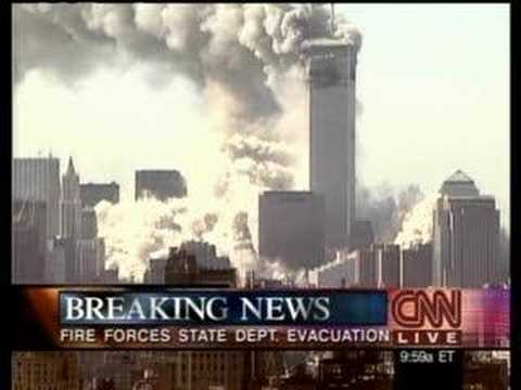 Aaron Brown, huge explosion, 09:59, 9/11