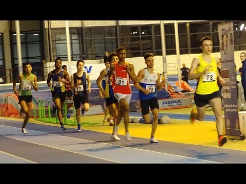 800m CAM & JUM - Finale 4 - Championnat régional CJ, Eaubonne 20/01/2018
