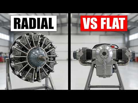 Radial vs. Flat: Why Aviation Abandoned The Greatest Engines Ever Built