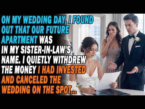 On My Wedding Day, I Discovered Our New Home Was In My Future Sister-in-law's Name. Right Then, I…
