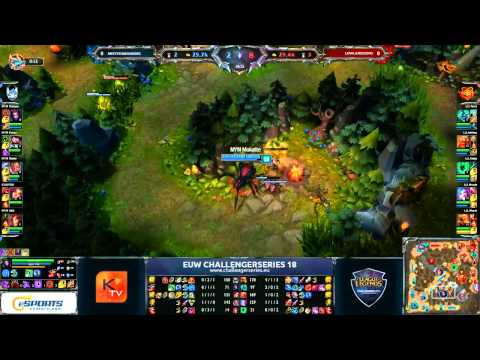 MeetYourMakers Vs. LowLandLions Map 1 - RO8 - EUW ChallengerSeries 18