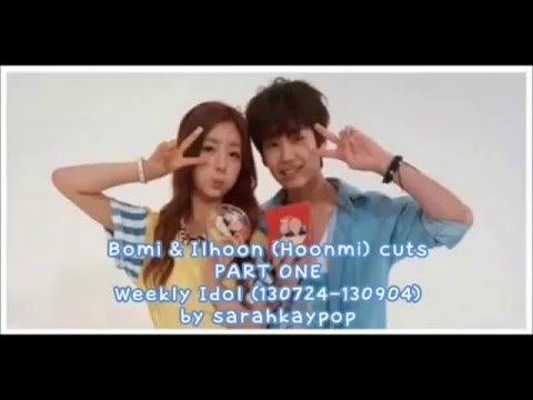 Bomi & Ilhoon Hoonmi Cuts Weekly Idol Part 1