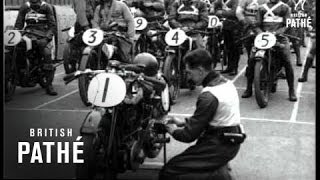 Stanley Woods Wins Senior T. T. Race  (1926)