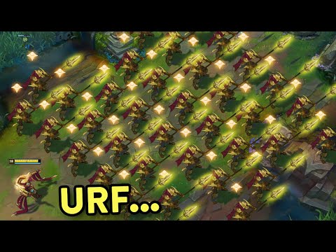 BEST URF FUN MOMENTS 2021 (9 KILLS Level 1, Superspeed Jhin, Unkillable Ekko...)
