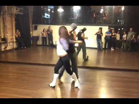 Zouk Class 28.10.11 at FiestaLatina School - Wakko Oliviér & Анастасия Шестакова
