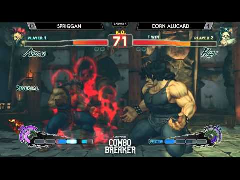 Combo Breaker - USF4 - Spriggan (Akuma) vs CORN Alucard (Hugo)