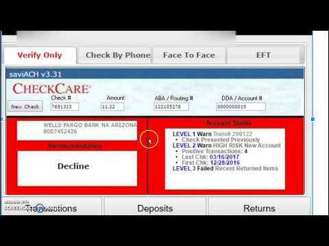 saviVerify Declines