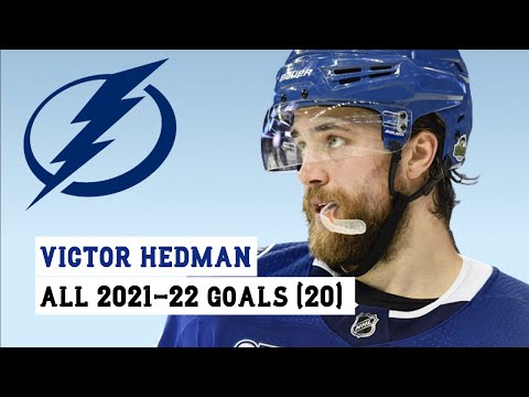 Victor Hedman (#77) All 20 Goals of the 2021-22 NHL Season