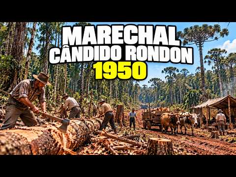 Assim Era Viver em MARECHAL CÂNDIDO RONDON em 1950 — A Vila na MATA Abriu o Extremo Oeste do Paraná